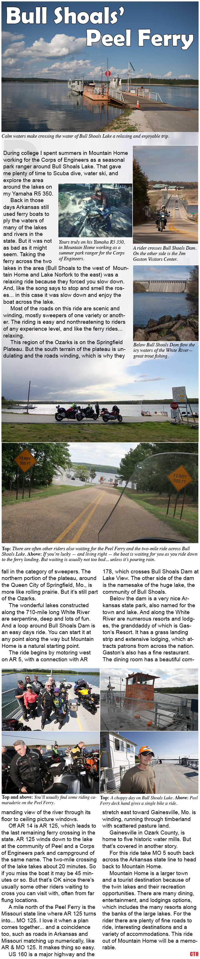 Cruise The Bull Shoals' Peel Ferry Loop