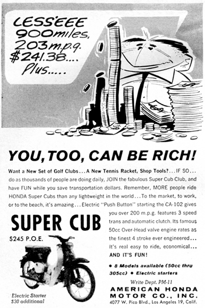 1960 Honda Ad